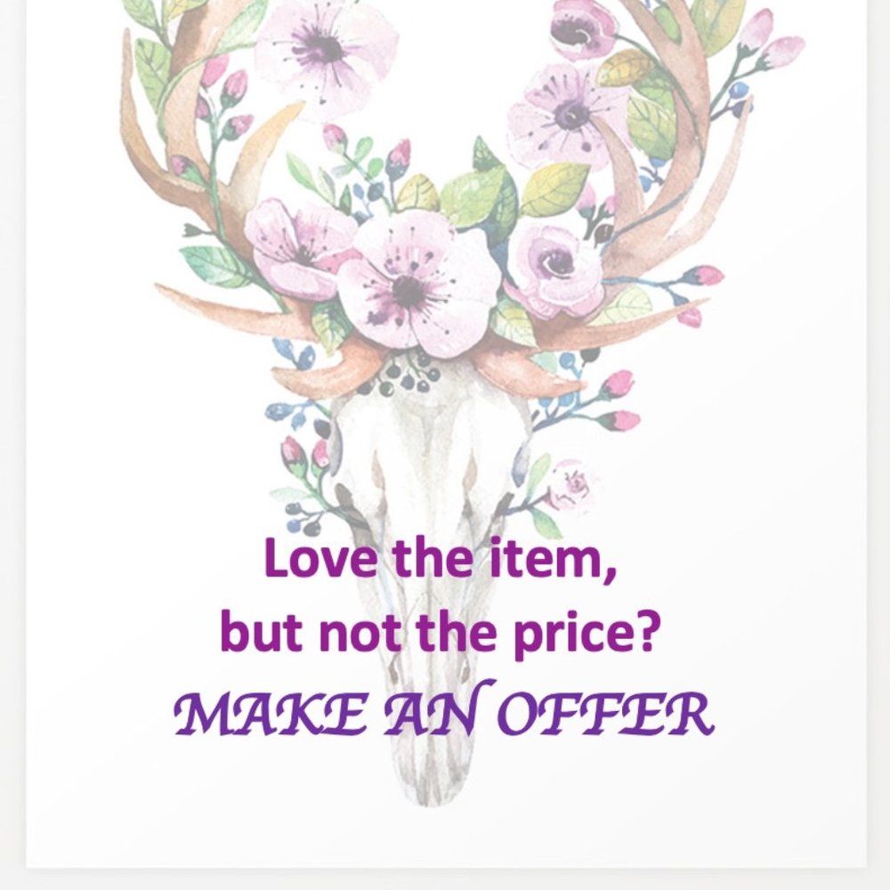 Make me an offer! I am willing to negotiate with reasonable proposals. ❤️
